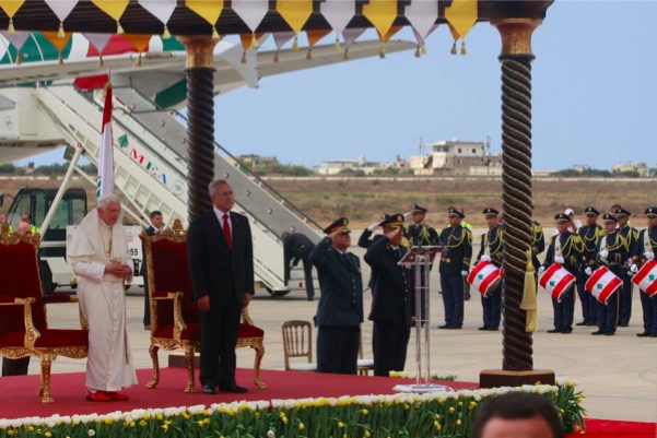 Pope in Beirut Day1